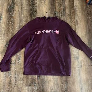 Purple Carhartt Sweatshirt Size Large